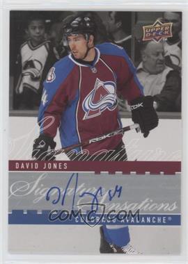 2008-09 Upper Deck - Signature Sensations Series 1 #SS-DJ - David Jones