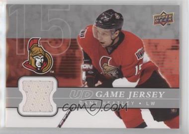 2008-09 Upper Deck - UD Game Jersey Series 1 #GJ-DH - Dany Heatley