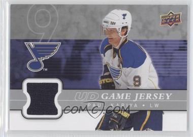 2008-09 Upper Deck - UD Game Jersey Series 1 #GJ-PK - Paul Kariya