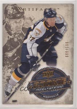 2008-09 Upper Deck Artifacts - [Base] #284 - Patric Hornqvist /999