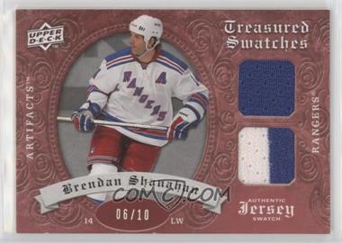 2008-09 Upper Deck Artifacts - Treasured Swatches - Red #TSD-BS - Brendan Shanahan /10