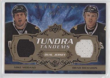 2008-09 Upper Deck Artifacts - Tundra Tandems Dual Jerseys - Copper #TT-MR - Mike Modano, Brad Richards /75