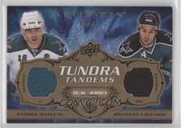 Patrick Marleau, Jonathan Cheechoo #/25