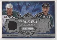 Patrick Marleau, Jonathan Cheechoo #/50