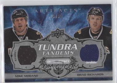 2008-09 Upper Deck Artifacts - Tundra Tandems Dual Jerseys - Silver #TT-MR - Mike Modano, Brad Richards /50