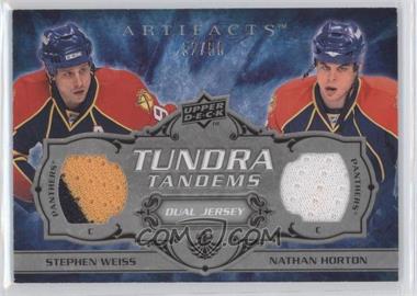 2008-09 Upper Deck Artifacts - Tundra Tandems Dual Jerseys - Silver #TT-WH - Stephen Weiss, Nathan Horton /50