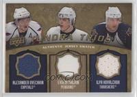 Alex Ovechkin, Evgeni Malkin, Ilya Kovalchuk #/75