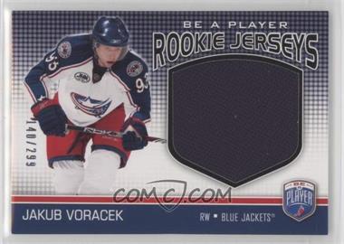2008-09 Upper Deck Be a Player - Rookie Jerseys #RJ-JV - Jakub Voracek /299