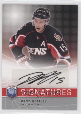 2008-09 Upper Deck Be a Player - Signatures #S-HE - Dany Heatley