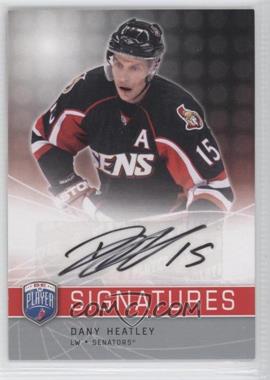 2008-09 Upper Deck Be a Player - Signatures #S-HE - Dany Heatley