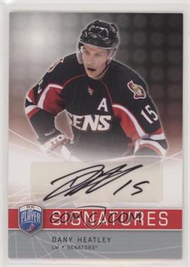 2008-09 Upper Deck Be a Player - Signatures #S-HE - Dany Heatley