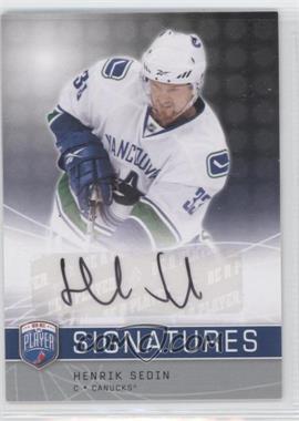 2008-09 Upper Deck Be a Player - Signatures #S-HS - Henrik Sedin