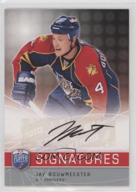 2008-09 Upper Deck Be a Player - Signatures #S-JB - Jay Bouwmeester