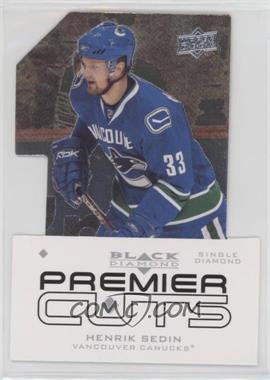 2008-09 Upper Deck Black Diamond - Premier Die-Cuts #PDC17 - Henrik Sedin