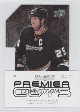 2008-09 Upper Deck Black Diamond - Premier Die-Cuts #PDC6 - Chris Pronger