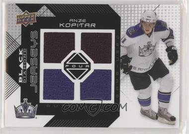 2008-09 Upper Deck Black Diamond - Quad Jerseys #BDJ-AK - Anze Kopitar