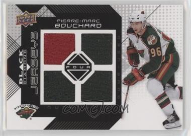 2008-09 Upper Deck Black Diamond - Quad Jerseys #BDJ-PI - Pierre-Marc Bouchard