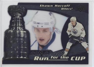2008-09 Upper Deck Black Diamond - Run for the Cup #CUP18 - Shawn Horcoff /100