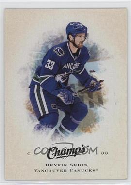 2008-09 Upper Deck Champ's - [Base] #34 - Henrik Sedin