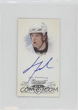 2008-09 Upper Deck Champ's - Mini Signatures #CS-FW - Jonathan Filewich