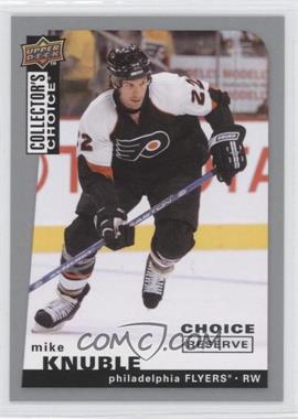 2008-09 Upper Deck Collector's Choice - [Base] - Choice Reserve Silver #120 - Mike Knuble