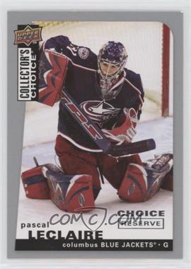 2008-09 Upper Deck Collector's Choice - [Base] - Choice Reserve Silver #138 - Pascal Leclaire [EX to NM]