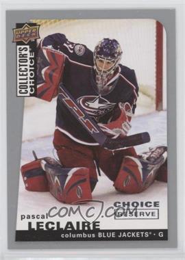 2008-09 Upper Deck Collector's Choice - [Base] - Choice Reserve Silver #138 - Pascal Leclaire [EX to NM]