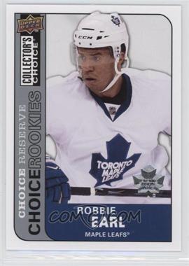 2008-09 Upper Deck Collector's Choice - [Base] - Choice Reserve Silver #210 - Robbie Earl