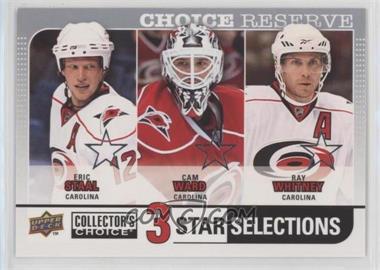 2008-09 Upper Deck Collector's Choice - [Base] - Choice Reserve Silver #256 - Eric Staal, Cam Ward, Ray Whitney