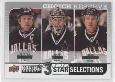 2008-09 Upper Deck Collector's Choice - [Base] - Choice Reserve Silver #260 - Brenden Morrow, Marty Turco, Brad Richards