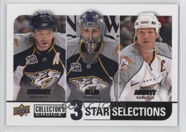 2008-09 Upper Deck Collector's Choice - [Base] - Choice Reserve Silver #267 - J.P. Dumont, Dan Ellis, Jason Arnott