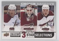 Shane Doan, Ilya Bryzgalov, Olli Jokinen