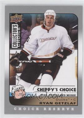 2008-09 Upper Deck Collector's Choice - [Base] - Choice Reserve Silver #296 - Ryan Getzlaf