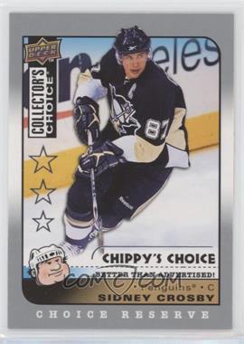 2008-09 Upper Deck Collector's Choice - [Base] - Choice Reserve Silver #297 - Sidney Crosby