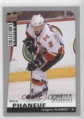 2008-09 Upper Deck Collector's Choice - [Base] - Choice Reserve Silver #46 - Dion Phaneuf