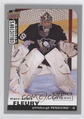 2008-09 Upper Deck Collector's Choice - [Base] - Choice Reserve Silver #98 - Marc-Andre Fleury