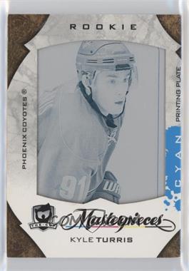 2008-09 Upper Deck Collector's Choice - [Base] - The Cup Masterpieces Printing Plate Cyan Framed #MAS-245 - Kyle Turris /1