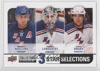 2008-09 Upper Deck Collector's Choice - [Base] #270 - Markus Naslund, Henrik Lundqvist, Chris Drury