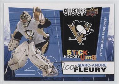 2008-09 Upper Deck Collector's Choice - Stick-Ums #UMS14 - Marc-Andre Fleury