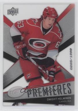 2008-09 Upper Deck Ice - [Base] #105 - Ice Premieres Level 4 - Dwight Helminen /1999