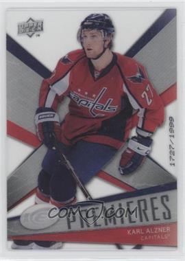 2008-09 Upper Deck Ice - [Base] #114 - Ice Premieres Level 4 - Karl Alzner /1999