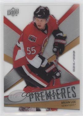 2008-09 Upper Deck Ice - [Base] #135 - Ice Premieres Level 3 - Brian Lee /999