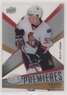 2008-09 Upper Deck Ice - [Base] #142 - Ice Premieres Level 3 - Ilya Zubov /999