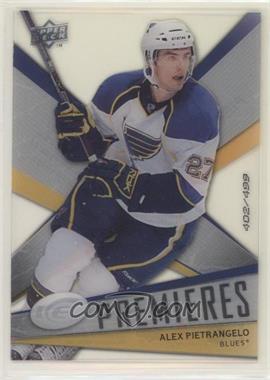 2008-09 Upper Deck Ice - [Base] #148 - Ice Premieres Level 2 - Alex Pietrangelo /499