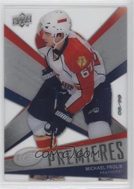 2008-09 Upper Deck Ice - [Base] #181 - Ice Premieres Level 1 - Michael Frolik /99