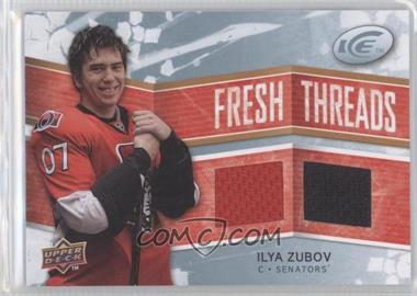 2008-09 Upper Deck Ice - Fresh Threads #FT-IZ - Ilya Zubov