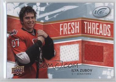 2008-09 Upper Deck Ice - Fresh Threads #FT-IZ - Ilya Zubov