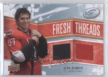 2008-09 Upper Deck Ice - Fresh Threads #FT-IZ - Ilya Zubov