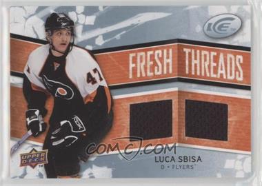 2008-09 Upper Deck Ice - Fresh Threads #FT-SB - Luca Sbisa