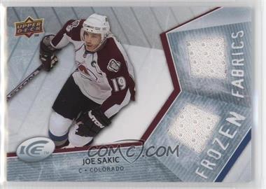 2008-09 Upper Deck Ice - Frozen Fabrics #FF-JJ - Joe Sakic